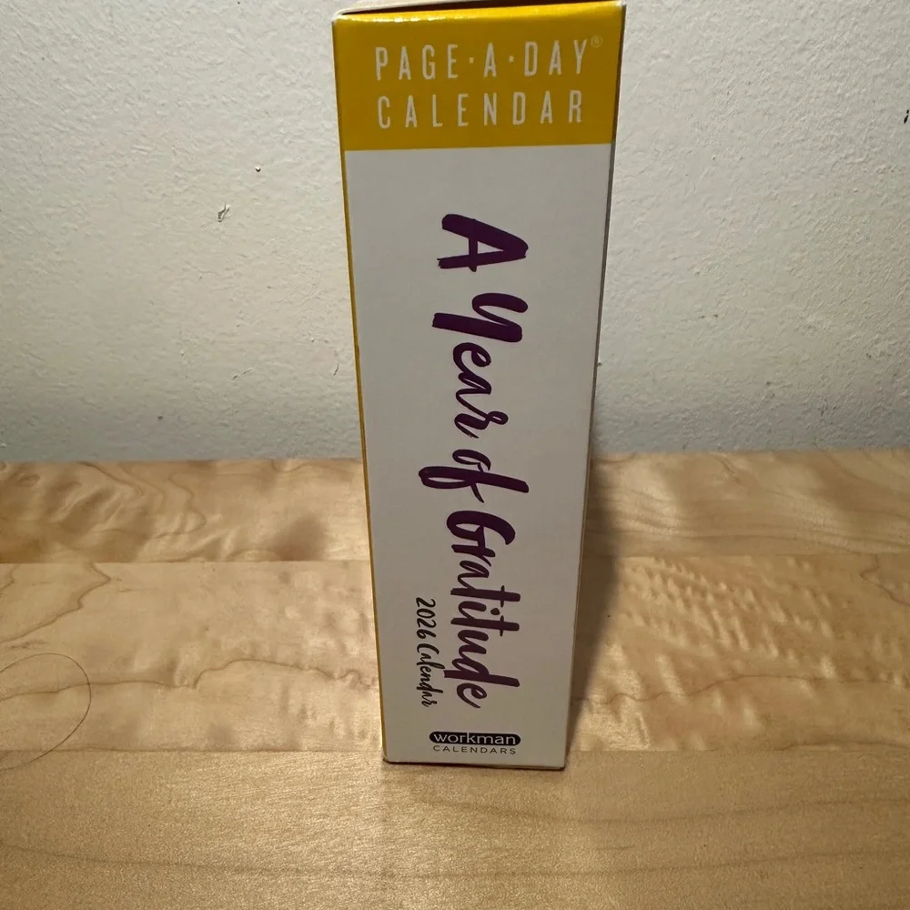 NEW Workman Year of Gratitude 2026 Page-A-Day Calendar Grateful Living